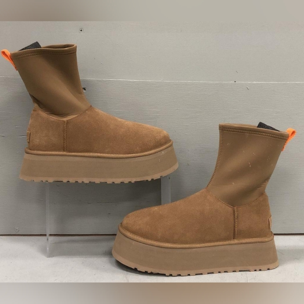 UGG Women's Classic Dipper Suede Neoprene Platform Boots Size 9 NWOT MSRP $170 - Picture 7 of 11